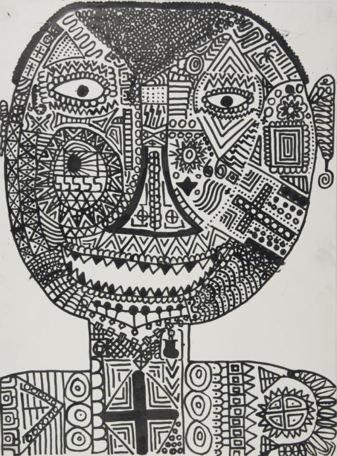 Exotischer Ureinwohner