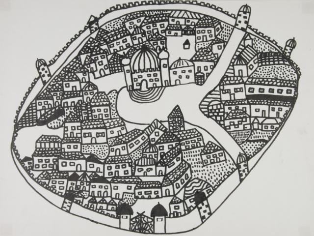 Mittelalterliche Stadt