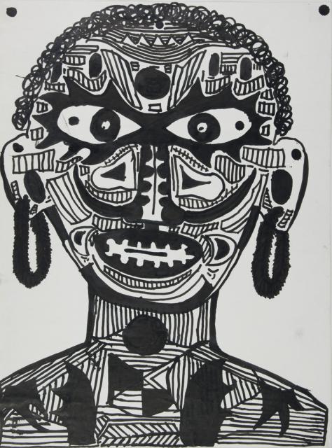 Exotischer Ureinwohner