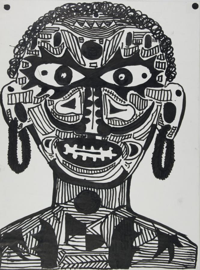 Exotischer Ureinwohner