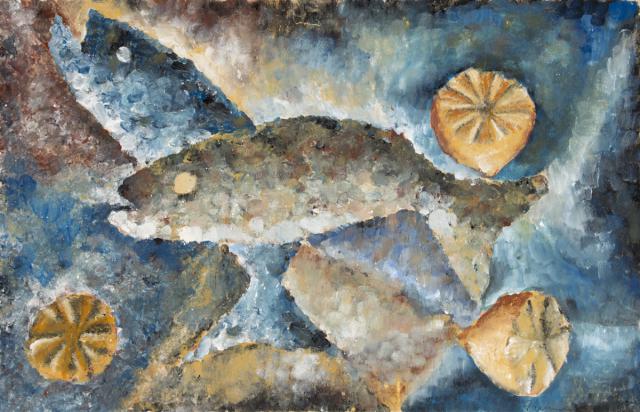 Stillleben mit Fischen