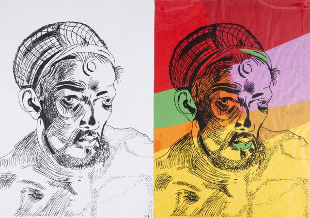 Umwandeln einer Bildvorlage: Porträt