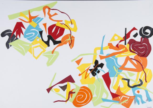 Abstrakte Komposition