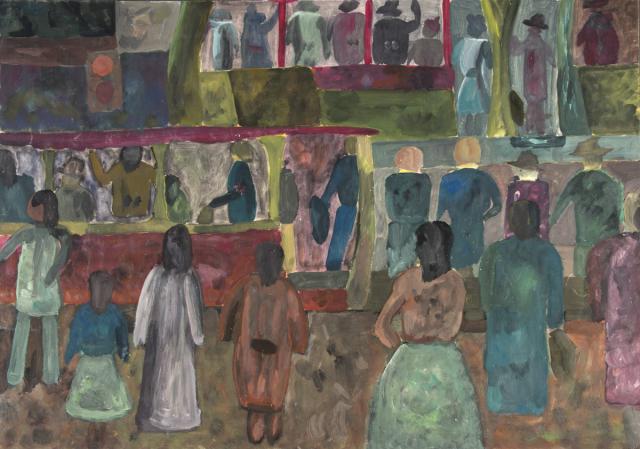 Menschen auf der Straße