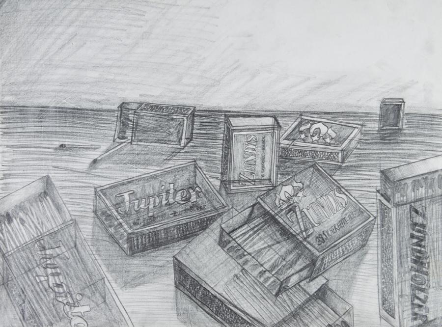 Streichholzschachteln