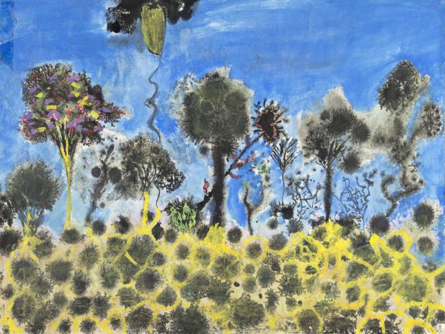 Landschaft mit Bäumen