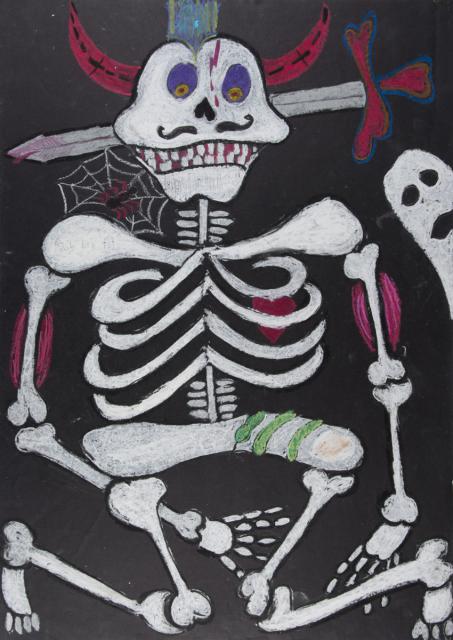 Erschrecker in der Geisterbahn