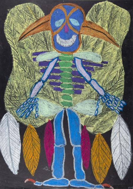 Erschrecker in der Geisterbahn