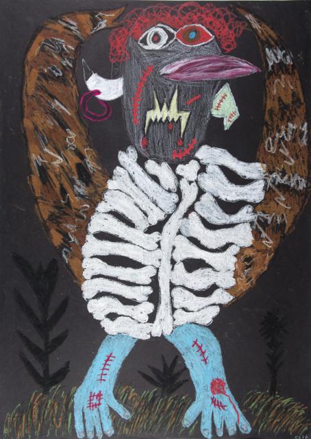 Erschrecker in der Geisterbahn