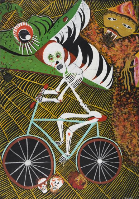 Erschrecker in der Geisterbahn