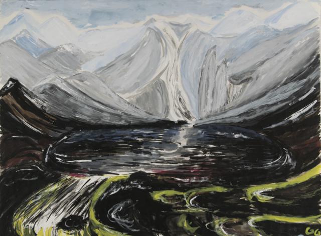 Expressive Landschaft