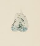 In Form geschnittenes Motiv: spielendes Kind