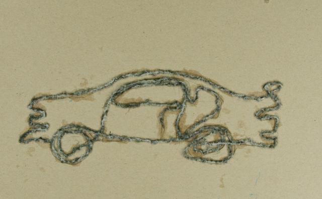 Figur aus einer Linie