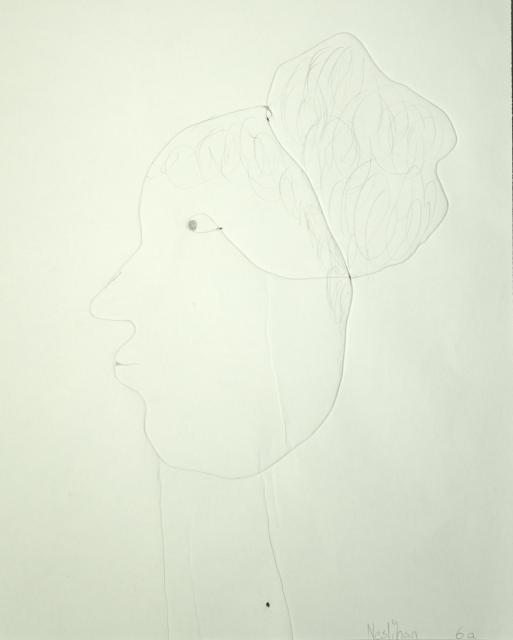 Porträt: Prägedruck