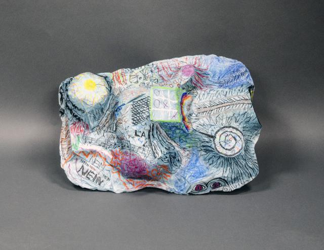 Zeichnungen auf Relief