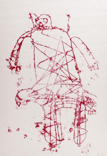 Figur aus einer Linie