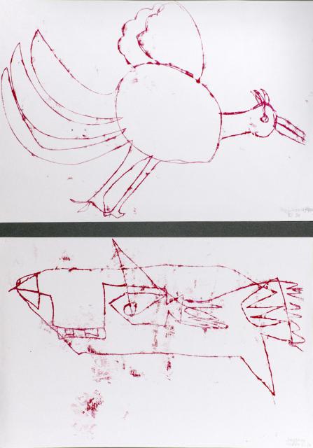 Figur aus einer Linie