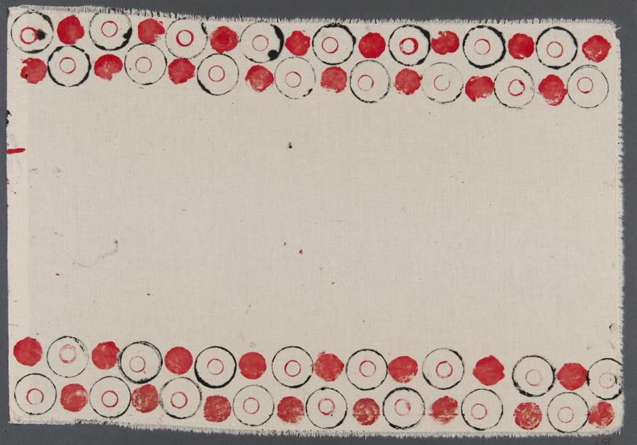 Stoffe: Randverzierung