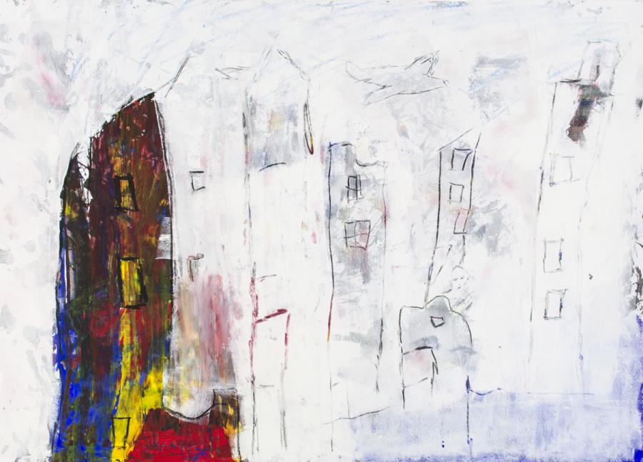 Zeichnen mit verlängertem Arm