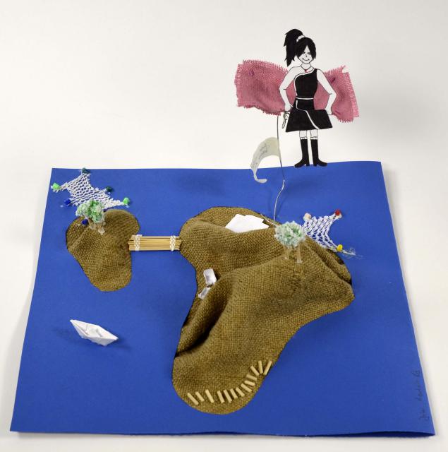 Fliegender Teppich übber Atlantis