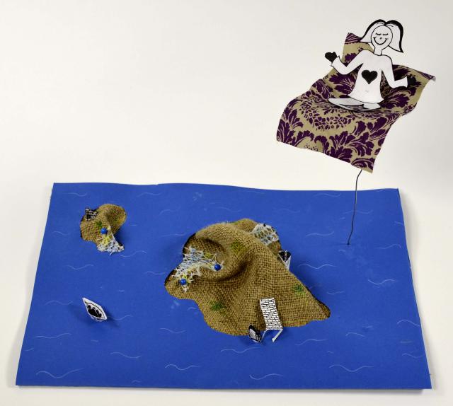 Fliegender Teppich übber Atlantis