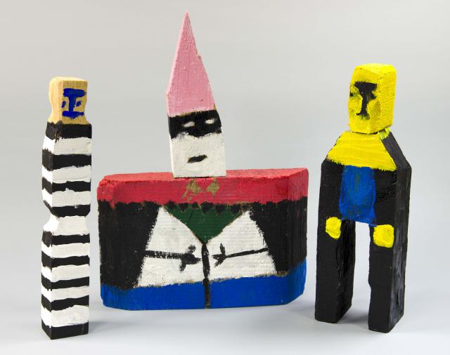 Holzskulpturen nach Alexander Girard