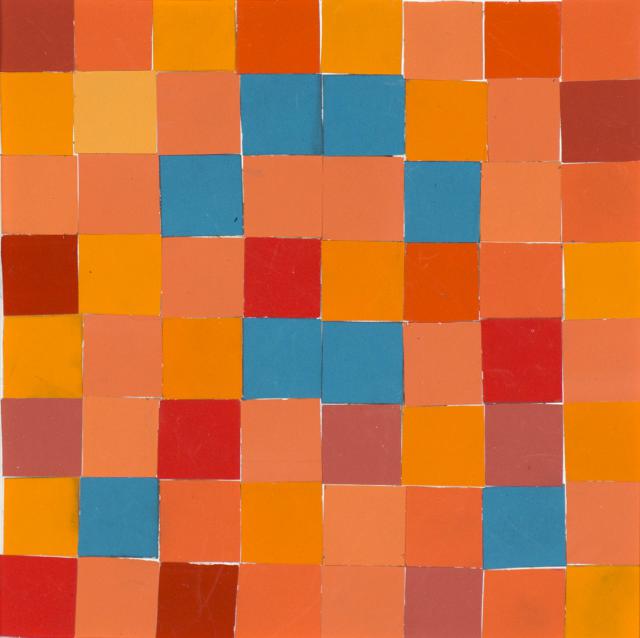 Farbkontraste-Quadrate nach Johannes Itten