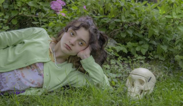 Fotografie "Das Mädchen mit der Perlenkette"