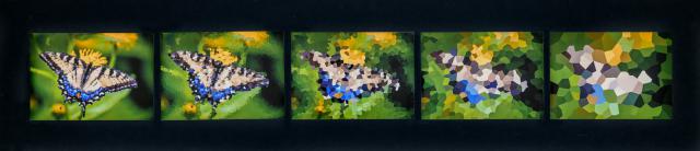 Abstraktion "Vergänglichkeit"