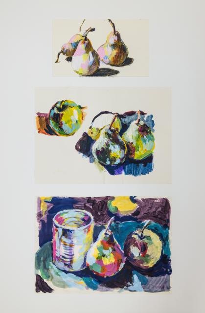 Stillleben mit Birnen