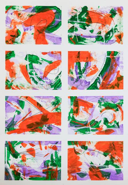 Abstrakte Mini-Serie