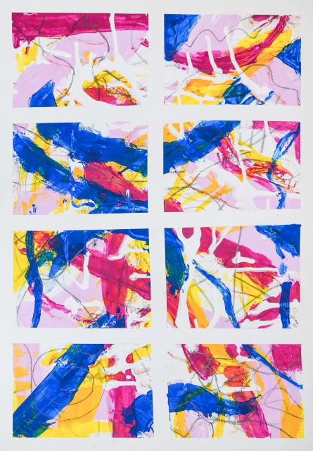 Abstrakte Mini-Serie