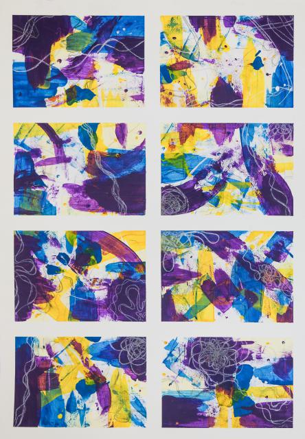 Abstrakte Mini-Serie