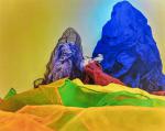 Textile Landschaft