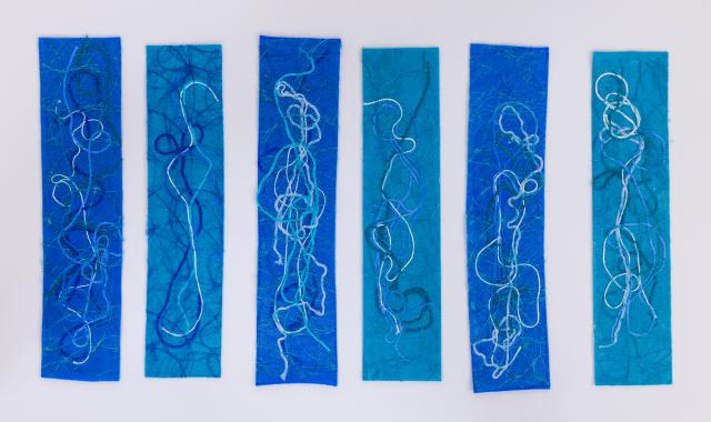 Variationen in Blau