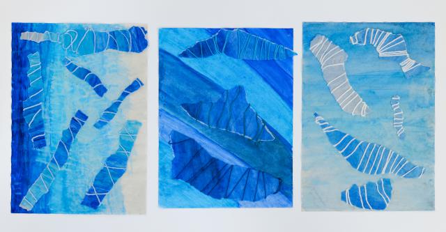 Variationen in Blau