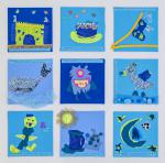 Textil-Collage