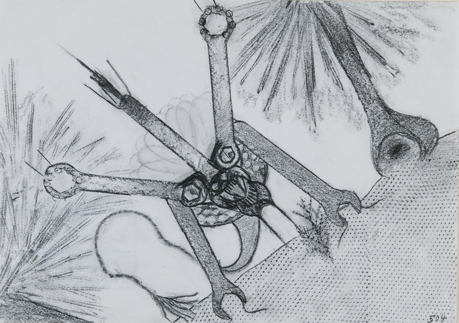 Surrealistisches Tier