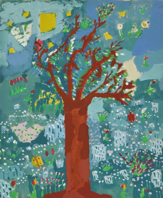 Jahreszeit Frühjahr: Frühlingsbaum