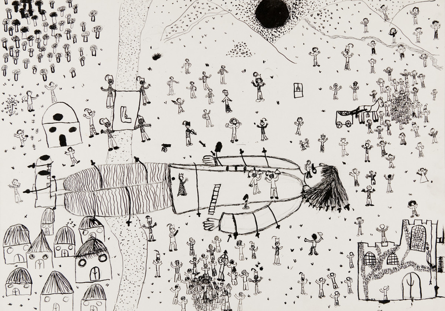 Gulliver bei den Lilliputanern