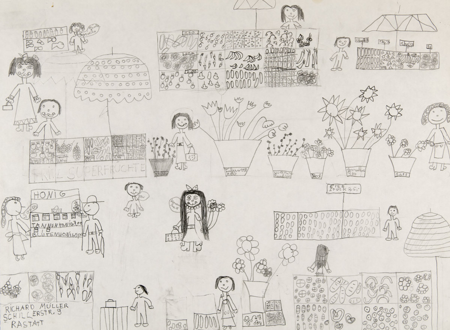 Personen: Wochenmarkt