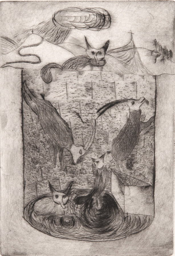 Textillustration - Äsop