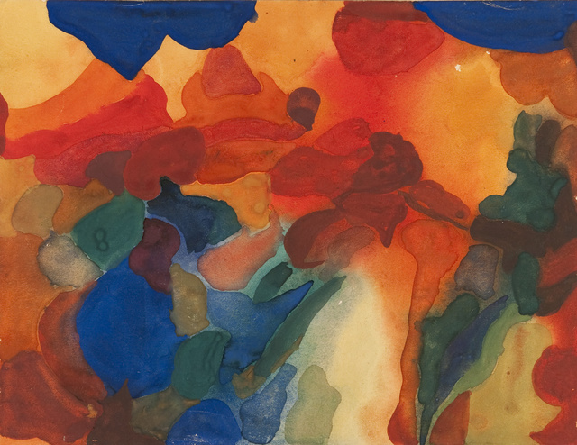 Farbflächen - rundliche Formen