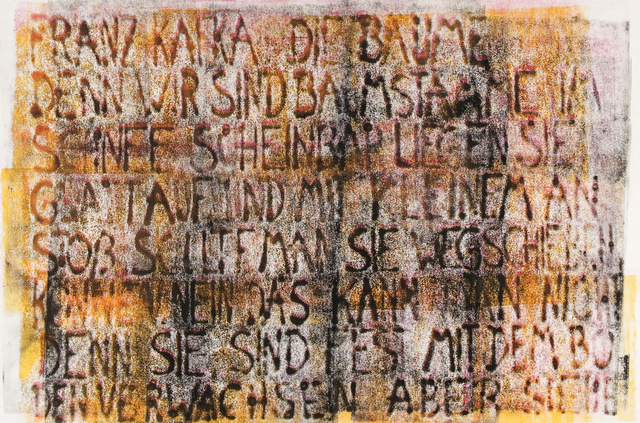 Buchstabenbild: Gedicht