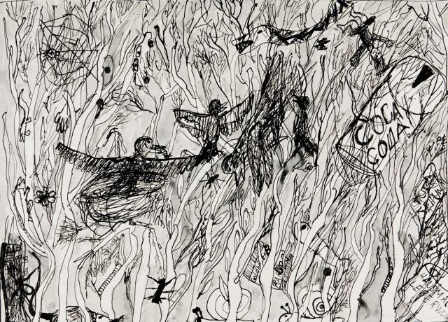 Was ist denn in der Hecke los?