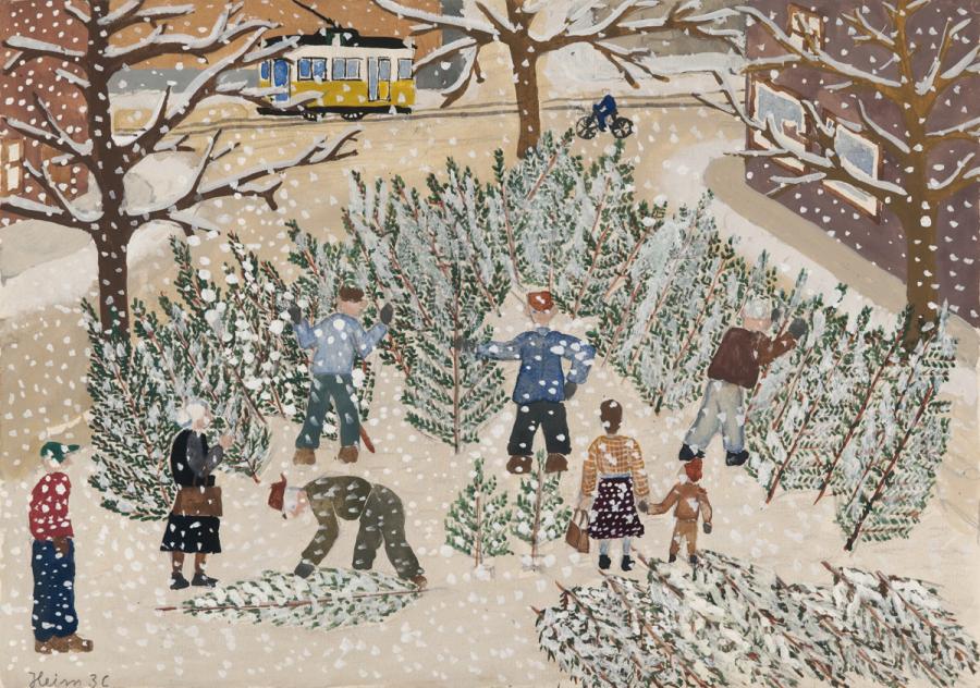 Weihnachtsbaumverkauf