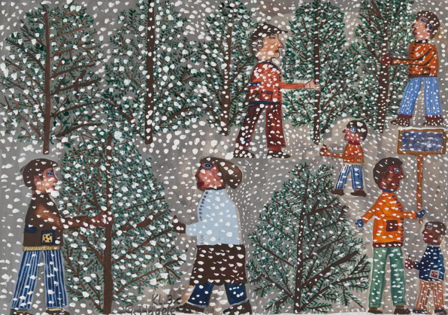 Weihnachtsbaumverkauf