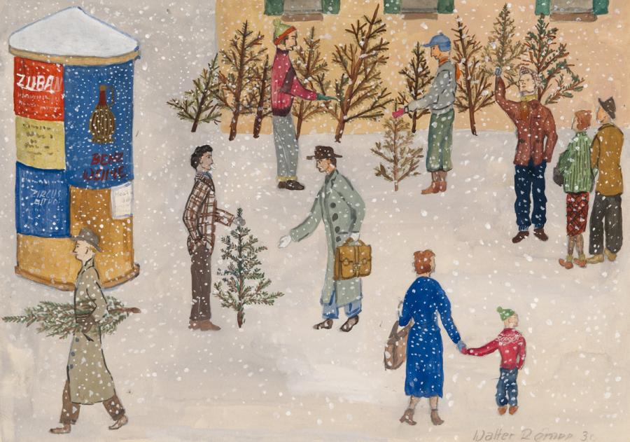 Weihnachtsbaumverkauf