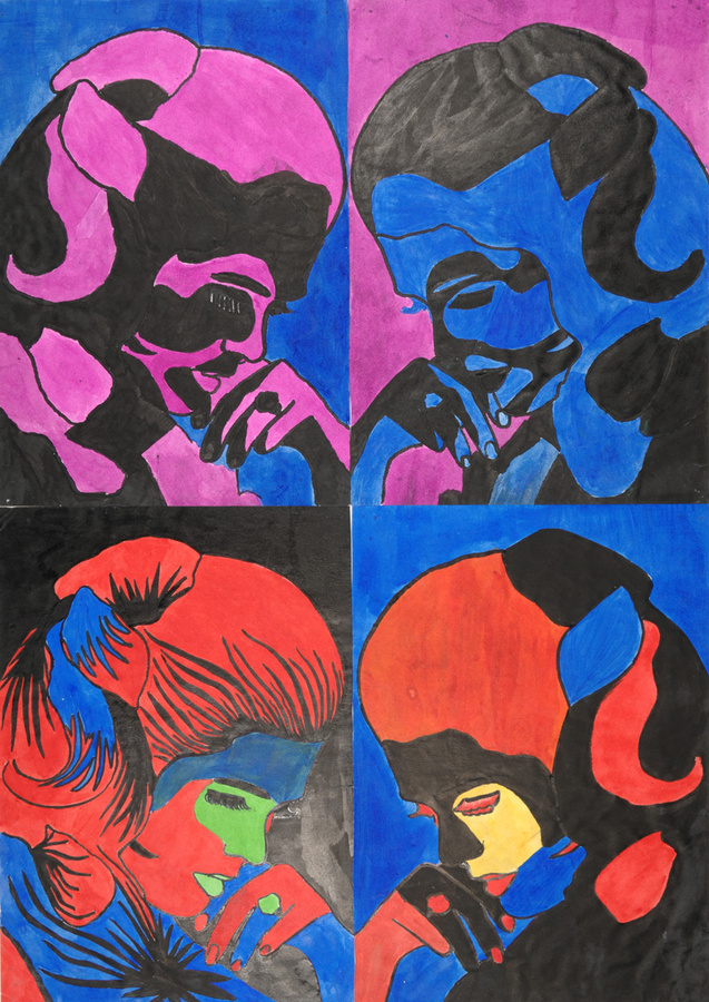 Verfremdung eines Werbebildes