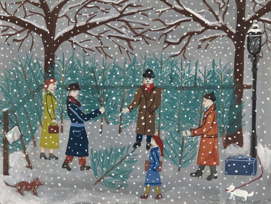 Weihnachtsbaumverkauf